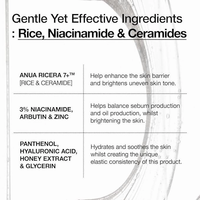 Radiant Harmony 7 Rice Ceramide Hydrating Barrier Serum 50ml | Anua
