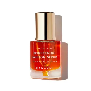 RANAVAT Brightening Saffron Face Serum - Discoloration Correcting Facial Serum, Dark Spot Corrector, Vitamin C Alternative & Hyperpigmentation Treatment - Leaves Skin with a Healthy Glow (1 oz)