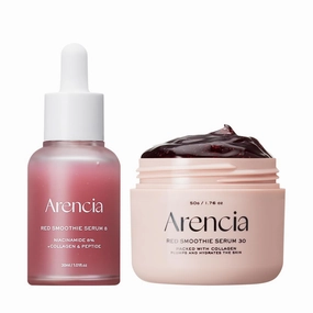 Red Collagen Serum Duo for Pore Perfection, Glowing & Soothing