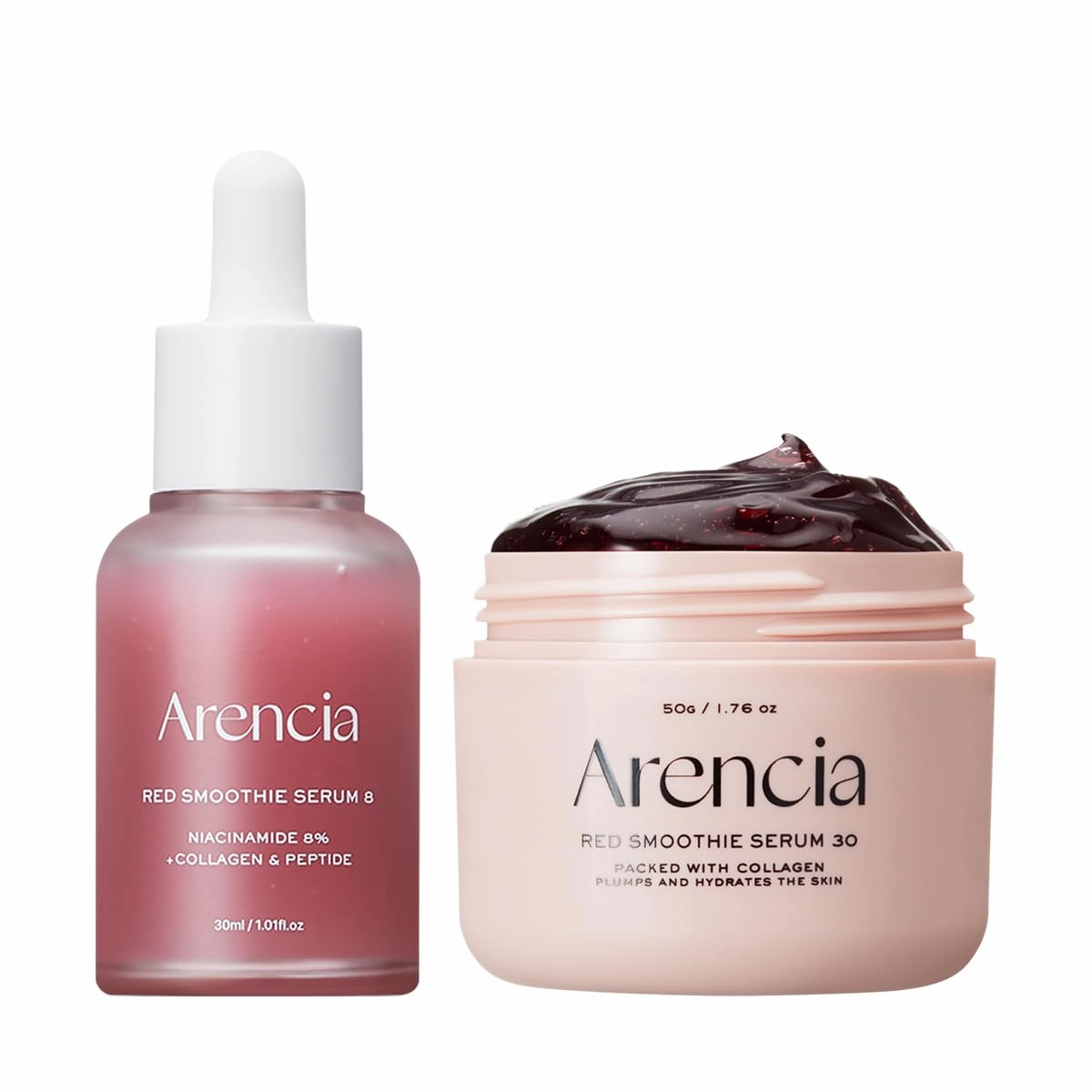 Red Collagen Serum Duo for Pore Perfection, Glowing & Soothing