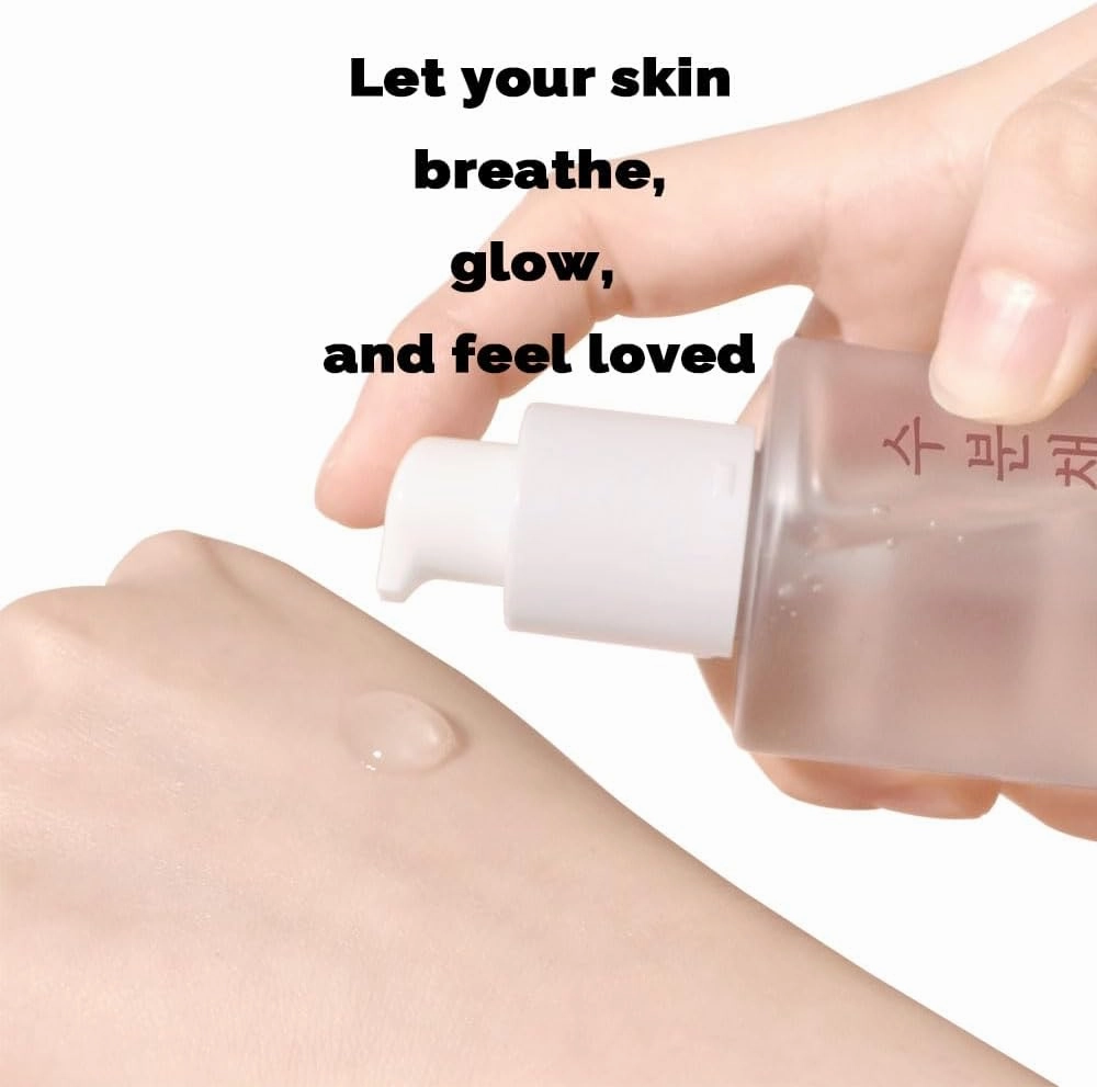 Red Ginseng & Retinol Nourishing Facial Serum – 4-in-1 Toner, Emulsion, Serum & Cream | Moisturizing Daily Korean Skincare for Dry & Sensitive Skin 5.07fl oz (Ginseng)