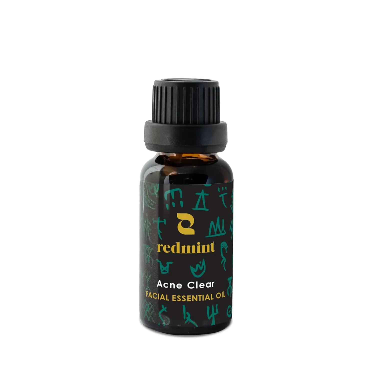 Redmint Acne Clear Facial Essential Oils | Made with 100% Organic TCM Herbal Ingredients Skincare |Natural Tried &True Acne Treatment Solution | Anti Acne Serum for Face to Repair Skin Radiance| 20ml