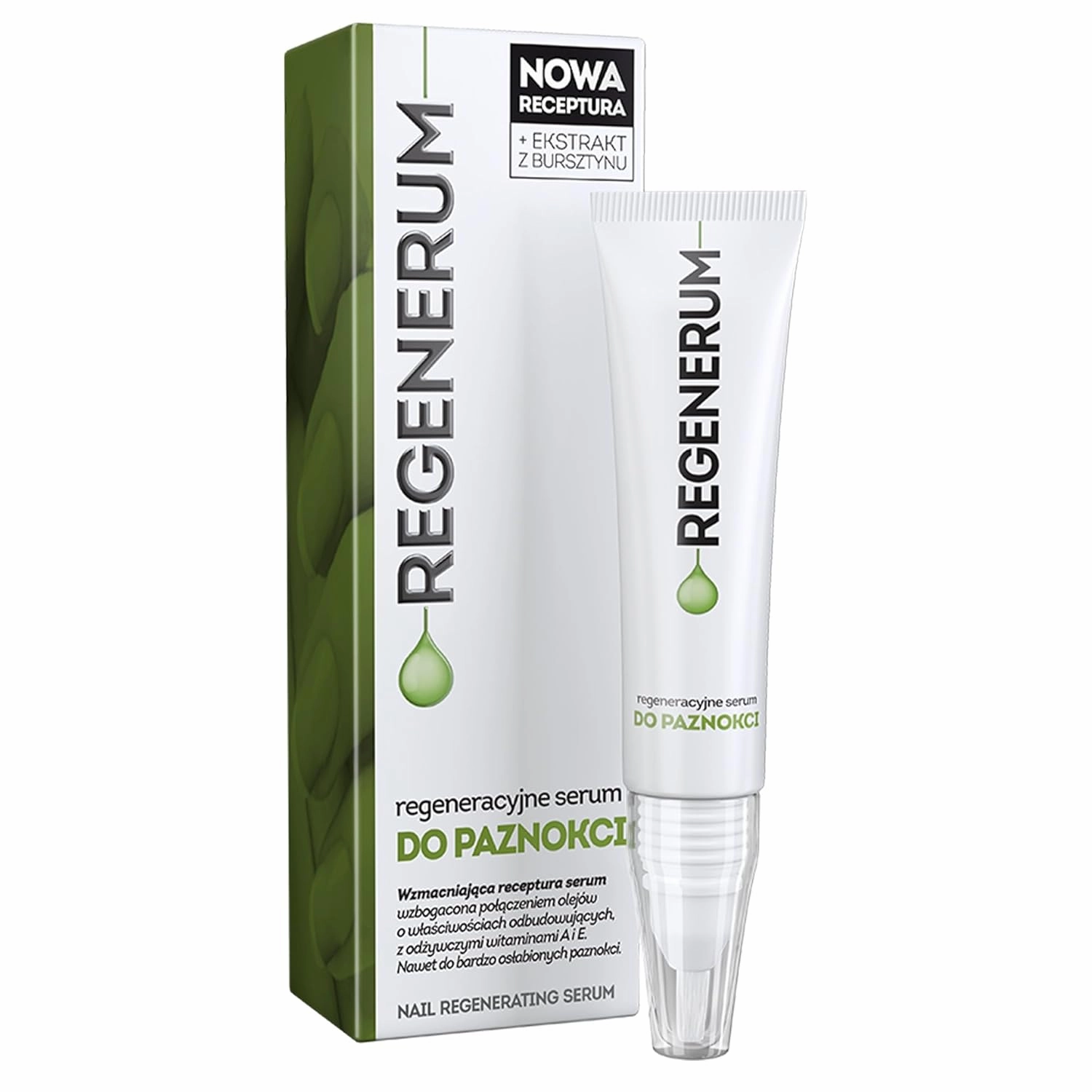 Regenerating Nail Serum - Strengthens, Nourishes, Protects, Reduces Discoloration, Softens Cuticles and Promotes Healthy Growth - 5ml