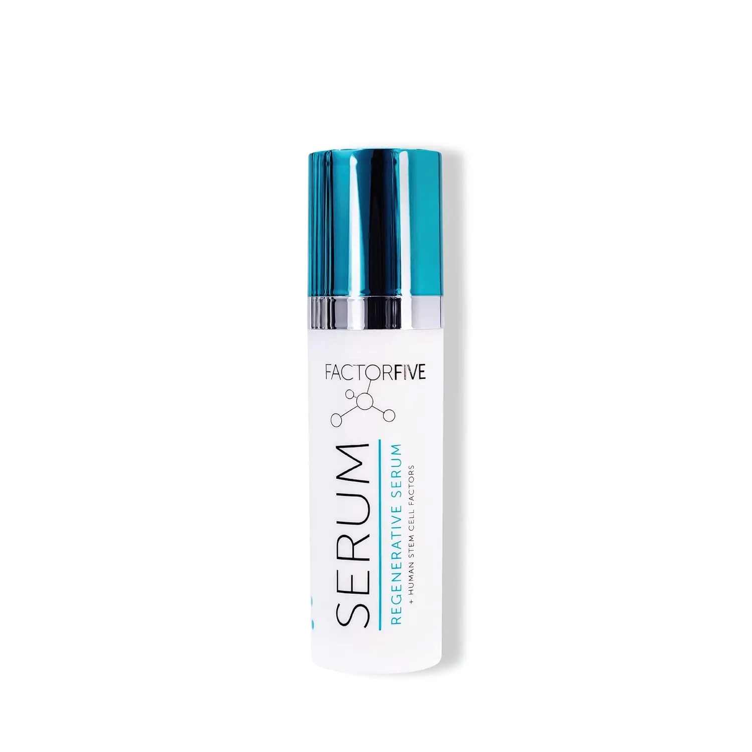 Regenerative Serum with Stem Cell Growth Factors, HGF for Skin Tightening and Smoothing, Wrinkle and Pore Reduction, and Rejuvenation - Travel Size, 0.34fl oz/10ml