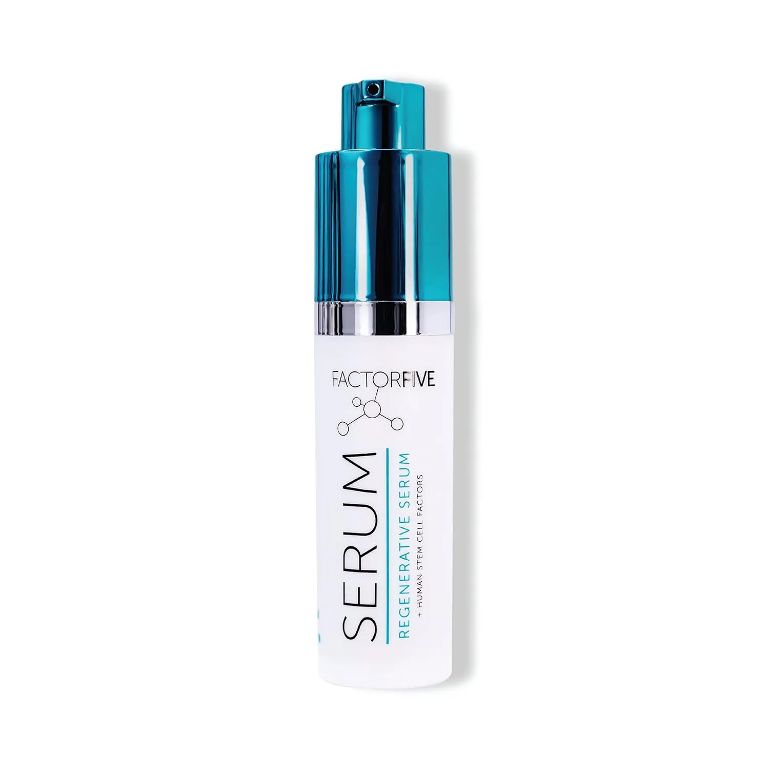 Regenerative Serum with Stem Cell Growth Factors, HGF for Skin Tightening and Smoothing, Wrinkle and Pore Reduction, and Rejuvenation - Travel Size, 0.34fl oz/10ml
