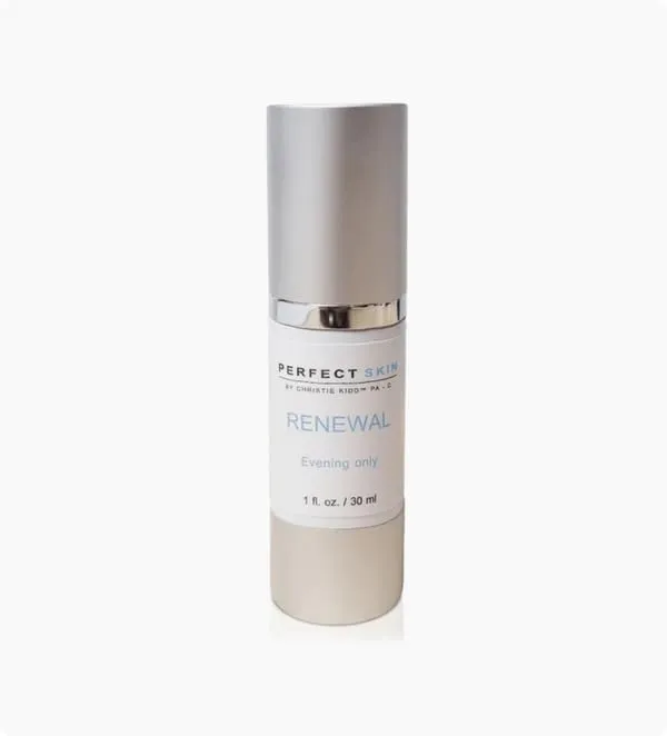 Renewal Serum Perfect Skin by Christie Kidd, PA-C | Exfoliating Serum with Glycolic & Lactic Acid Retinoid & Niacinamide | Brightens, Smooths, Reduces Fine Lines | Pro-Aging Skincare for Radiant Skin