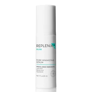 Replenix Pore Minimizing Face Serum with Medical-Grade Niacinamide, Lactic & Salicylic Acids, Dermatologist-Recommended for Large Pores & Uneven Skin (1 fl. oz)