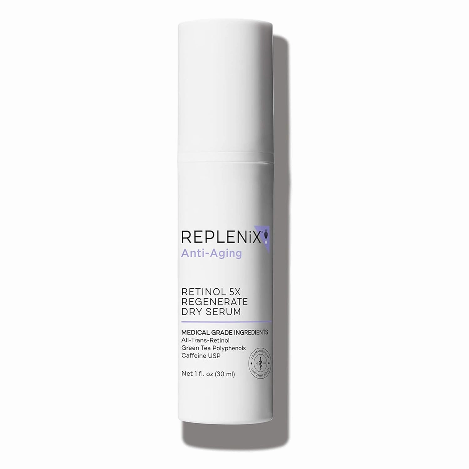 Replenix Anti-Aging Retinol Regenerate Dry Serum, Medical-Grade Quick-Drying Face Serum for Mature Skin (1 fl. oz)
