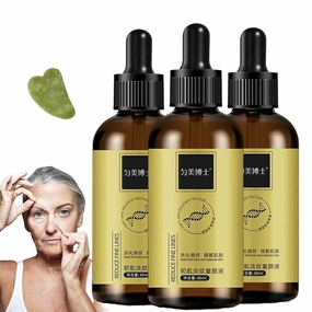 Reproccial Anti-wrinkle Firming Serum, Anti-Aging Wrinkle Night Cream, Daily Line Smoothing Skin Care, Hydrating & Lifting Neck & Décolleté Serum, Reduce fine lines and wrinkles (3pcs)