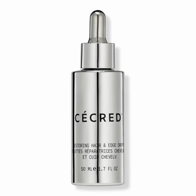 Restoring Hair & Edge Drops - Daily Peptide Serum for Fuller-Looking Hair, Supports Hairline & Scalp Health, Strengthens Roots,1.7 fl oz