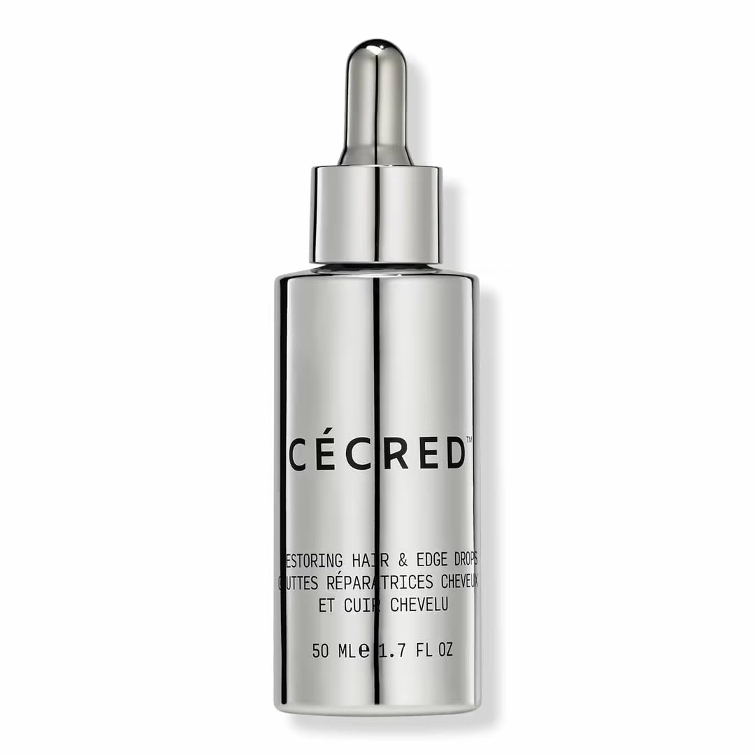 Restoring Hair & Edge Drops - Daily Peptide Serum for Fuller-Looking Hair, Supports Hairline & Scalp Health, Strengthens Roots,1.7 fl oz