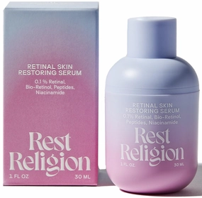 Retinal Skin Restoring Serum with 0.1% Retinal, Bio Retinol, Peptides & Niacinamide, Face Serum for Anti-Aging, Fine Lines & Hyperpigmentation