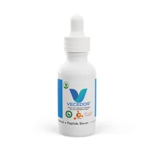 Retinol & Peptide Face Serum Anti-Aging, Firming & Hydrating Serum for Fine Lines, Wrinkles & Smooth Skin, 1oz