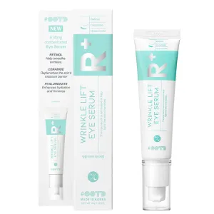 Retinol Eye Cream Serum For Wrinkle Lift, Anti Aging, Under Eye Bag, Puffy Eyes and Dark Circles Treatment, Ceramide, Hyaluronate, Korean Vegan Eye Facial Serum 30g