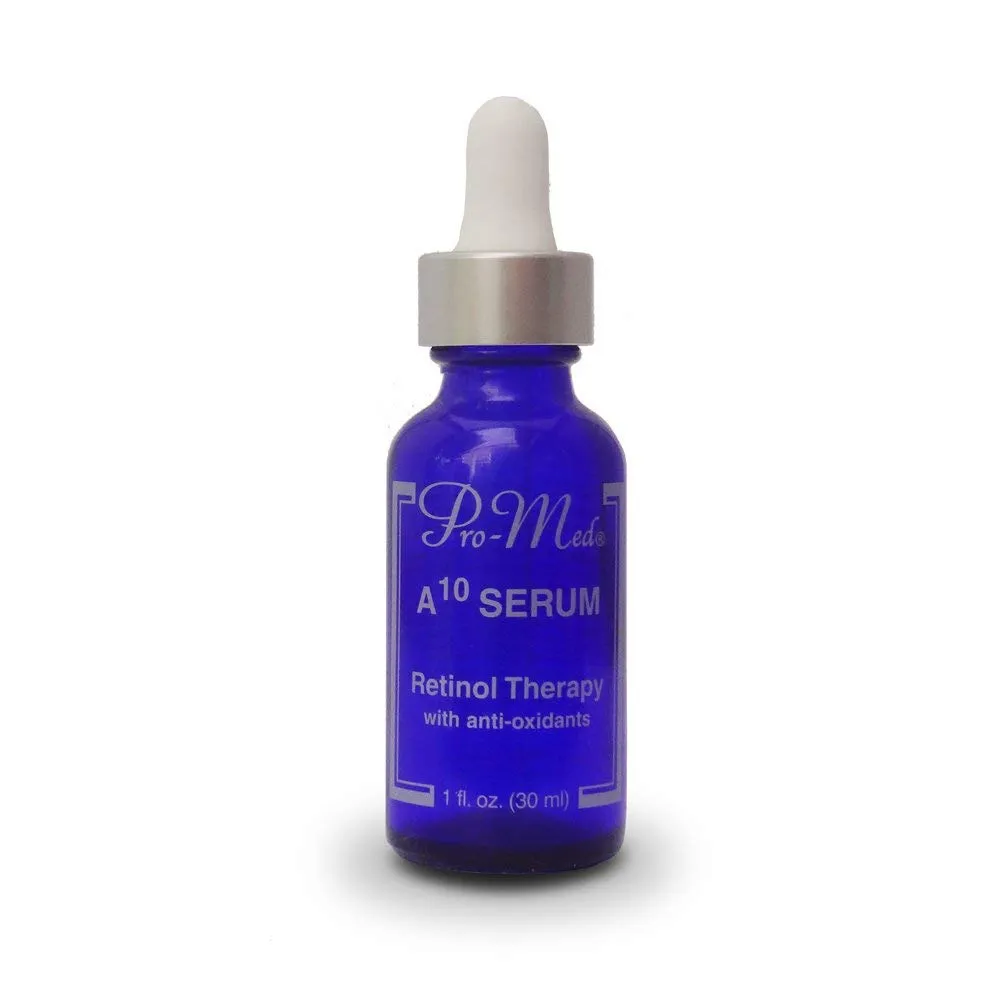 Retinol Therapy Anti-Aging Serum Pure Retinol with Vitamin A, C, E, Pro-Med Q10 & Avocado Oil Preservative-Free Hydrating Collagen Boosting Wrinkle Reducing 1 oz