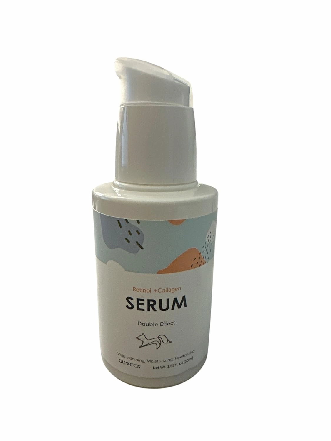 Retinol and Collagen Facial Serum, Anti-Aging Skincare Treatment, Hydrating and Firming, 50ml