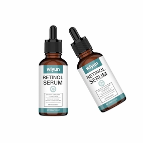 Retinol Anti Aging Serum Firming Skin Reduce Fine Lines Wrinkles Deeply Tightens Skin Restores Smoothness Youthful Glow Anti Wrinkle Serum Enhances Elasticity Reduces Signs of Aging 2PCS