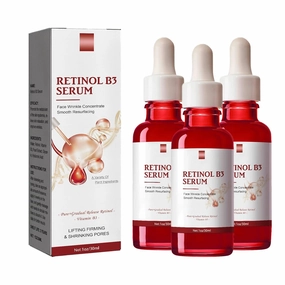 Retinol B3 Serum, Anti-Aging Face Serum with Vitamin B3, Hydrating Serum for Fine Lines and Wrinkles, Suitable for All Skin Types
