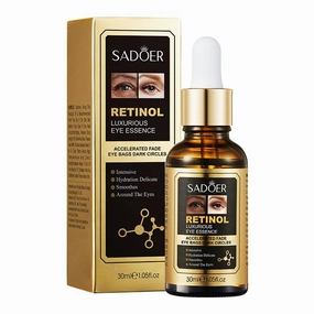Retinol Eye Serum - Anti Aging Eye Treatment with Hyaluronic Acid & Propylene Glycol - Dark Circle & Wrinkle Reduction - 1.05 Fl Oz