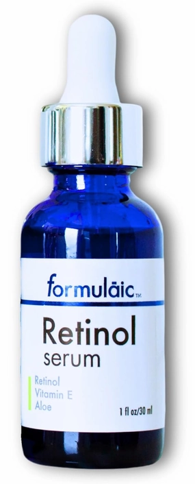 Retinol Facial Serum, Nighttime Anti-Aging Serum for Face, Fragrance Free, 1 Fl Oz