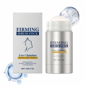 Retinol Firming Serum Stick – 3-in-1 Anti-Aging Face, Neck & Jawline Cream | Smooth, Tighten & Hydrate | Vegan, All Skin Types-1