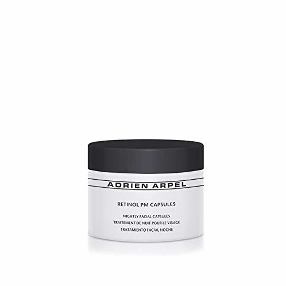 Retinol PM Capsules by Adrien Arpel, Anti-Aging Wrinkle Night Serum, Helps Smooth Fine Lines, Reduces Appearance of Dark Spots and Acne Scars, Unscented, 30 Capsules