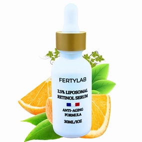 Retinol Serum - 2.5% Liposomal Retinol – Anti-Aging Face Serum – Reduces Wrinkles, Fine Lines & Dark Spots – Made in USA with Premium Ingredients – 1 fl oz
