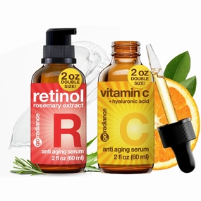 Retinol Serum for Face 2OZ   Vitamin C Face Serum 2OZ