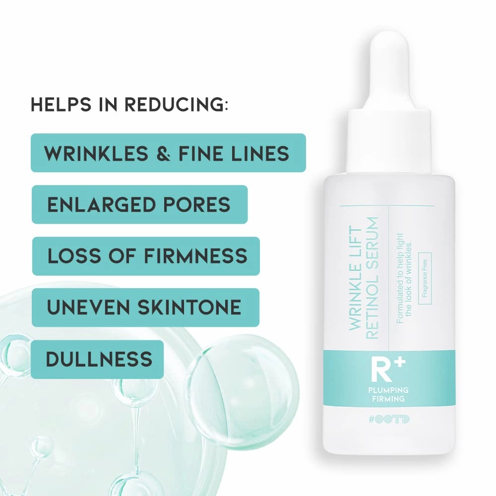 Retinol Serum for face anti aging [1.69 Fl Oz]: Korean Retinol Serum for face, Vitamin A serum, Face Serum for Elasticity, Smoother and hydrating. Wrinkle Lift Retinol Serum, Made in Korea