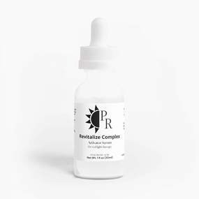 Revitalize Complex Serum for Face & Neck | Enhance Effects of Red Light Therapy for Face & Facial Devices for Anti-Aging & Skin Tightening | Paraben Free (1 Fl Oz (Pack of 1))