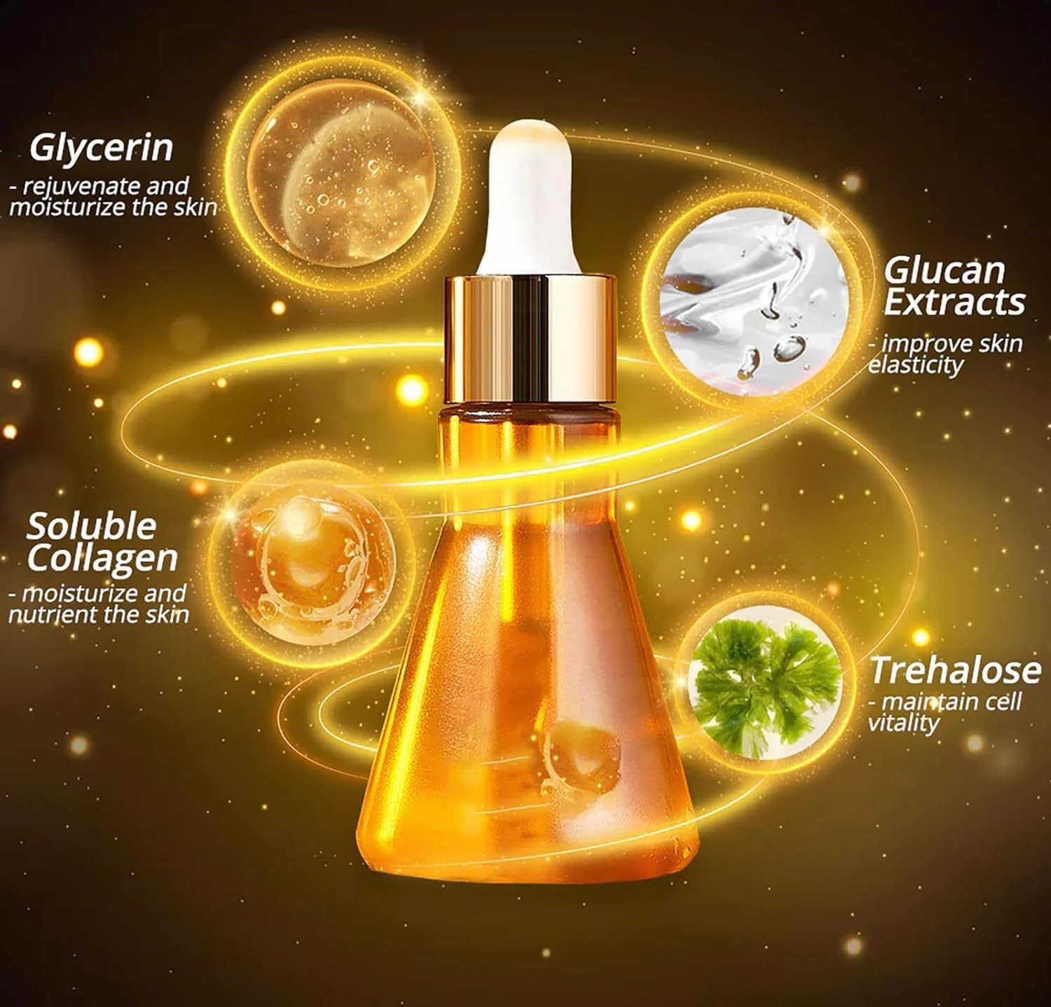 RevitaPeptide Reversal Serum, CC Revita Peptide Reversal Serum, Peptide Wrinkle-Filling Essence, Bosin peptide Anti-Wrinkle Serum, Xiuse Palmitoyl Peptide Serum (4pcs)
