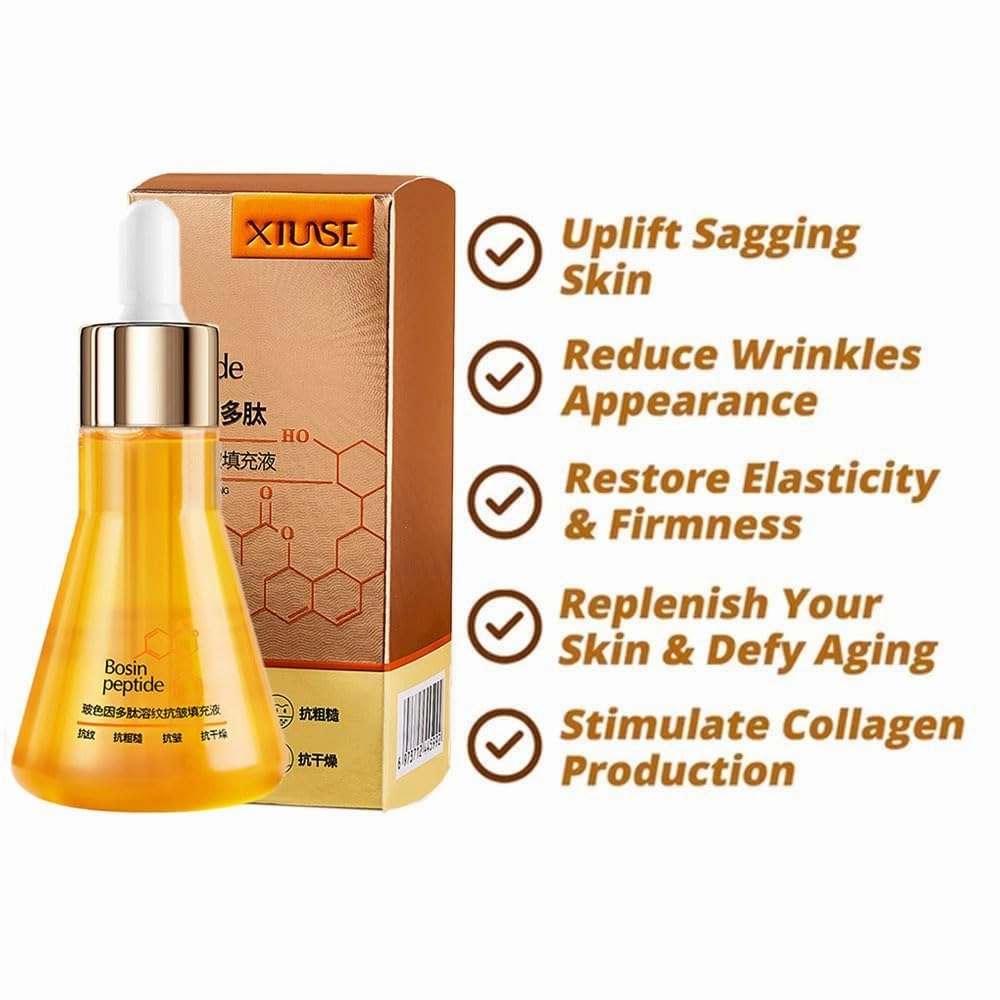 RevitaPeptide Reversal Serum, CC Revita Peptide Reversal Serum, Peptide Wrinkle-Filling Essence, Bosin peptide Anti-Wrinkle Serum, Xiuse Palmitoyl Peptide Serum (4pcs)