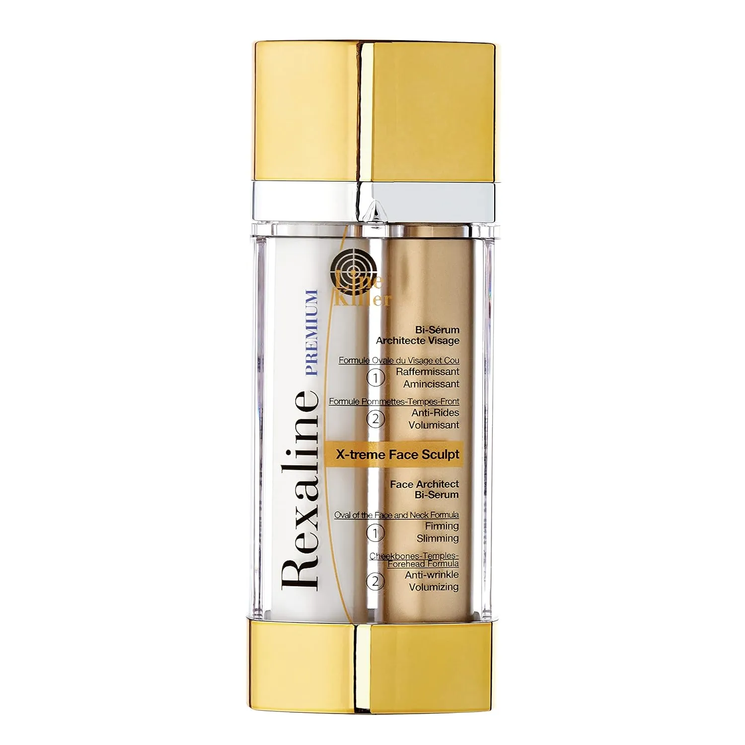 Rexaline Premium Line-Killer X-treme FaceSculpt, 2x0.5 Oz Serum
