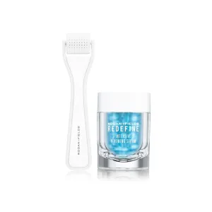 Rodan   Fields REDEFINE AMP MD System | Includes Derma-Roller & Hydrating Intensive Renewing Serum | Skincare Set with Vitamin A | Beauty Tools