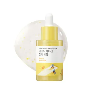 ROUND LAB Vita Niacinamide Dark Spot Serum 1.01 Fl Oz, Radiance-Boosting and Dark Spot Correcting Face Serum with Vitamin C, Improves Uneven Skin Tone, and Enhances Skin Clarity, Korean Skincare