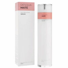 S-kin, InspiRED, AHA BHA PHA Lactic Acid   Salicylic Acid Face Serum | For All Skin Types | Pore Cleansing Face Serum | Reduces Acne & Blackheads | Peeling Solution For Glowing Skin | 50 ML