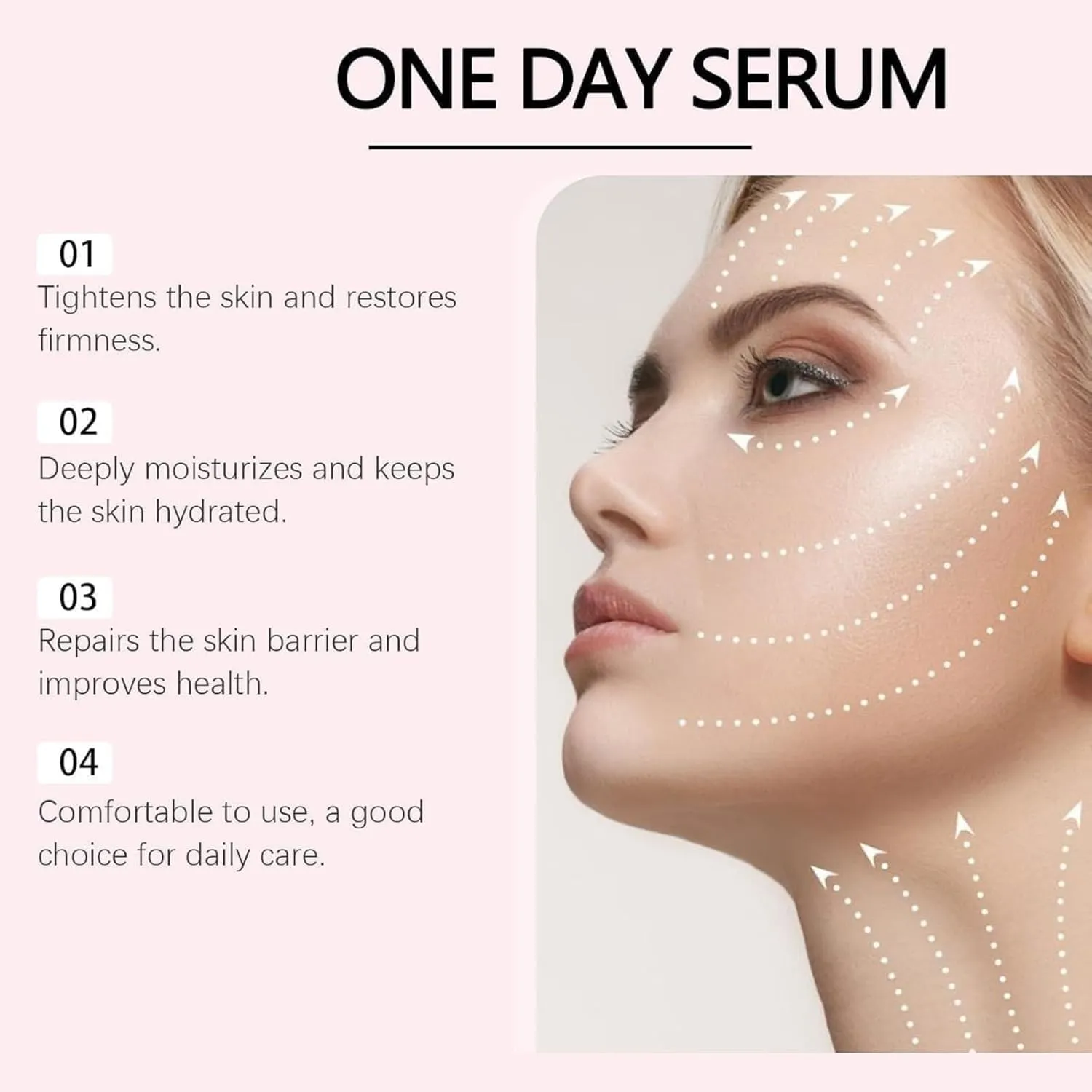 Salmon Pdrn Pink One Day Serum,Pdrn Pink Collagen Capsule Cream,Salmon Dna Repair Essence Ultra-Hydrating Vials,Moisturizer Firming Serum,Deep Hydration,Boosts Skinelasticity (2, Scented)