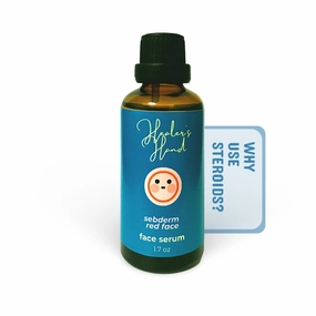 Seborrheic Dermatitis Healer's Hand Red Face Serum - Sebderm redness relief, face moisturizer - vitamin B6, panthenol vitamin B5, biotin vitamin B7, folic acid vitamin B9, liposomal glutathione
