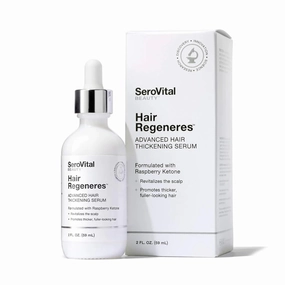 Serovital Advanced Hair Thickening Serum – Revitalize Scalp – Hair Loss Treatment – Scalp Serum Drops – Strengthen Hair- 2 Fluid Oz