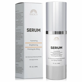 Serum for Mature Skin: All-In-One Hydrating Anti-Aging Formula- Face Lift Serum for Wrinkles, Age Spots, Firms, Hydrates - 1 fl oz