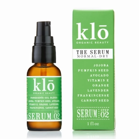 Serum for Normal-Dry Skin, Anti-Aging Serum, All-Natural Hydrating Face Serum, Bright Glowing Skin, Vitamin E, Jojoba, Orange, Lavender Oil
