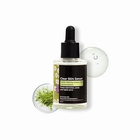 Serum With Matcha Green Tea, Niacinamide & Hyaluronic Acid | Controls Oil Production | Fades Dark Spots, Acne Marks & Pigmentation | Made In Korea 30Ml)