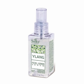 Silky Ylang Feel Good Serum with Amino Acids Blends and Exotic Flowers for Hair Care (100ml)- Nourishing Avocado Oil for Moisture & Silkiness - Hair Conditioning Serum