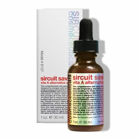 Sircuit Skin SIRCUIT Savant Vita A Alternative Serum - Hydrating Facial Serum with Antioxidant, L- Glutathione   Vitamin E and A - Daily Skin Soothing Serum Supports Hydration (1 oz)