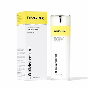 Ski.n Ins pire 20% EAA Vitamin C Serum (30ml) | For Skin Brightening, Radiance Glow, Anti Ageing, Skin Glow, Boosts Collagen | For All Skin Types | Good For Summers | For Women & Men