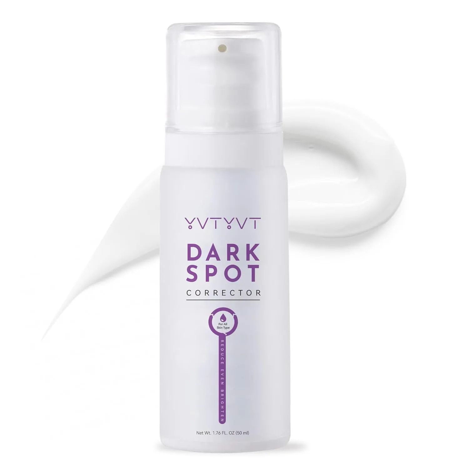Skin Brightening Lotion for Face & Body | Dark Spot Remover for Melasma, Sun Spots, Age Spots & Freckles | Formula with Vitamin C & Niacinamide | Suitable for Women & Men | 1.76 FL.OZ