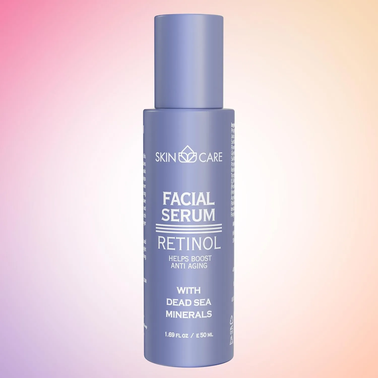 Skin Care Retinol Face Serum – Deeply Hydrates, Replenishes & Soothes – Infused with Dead Sea Minerals – Facial Treatment for All Skin Types – 1.69 fl.oz