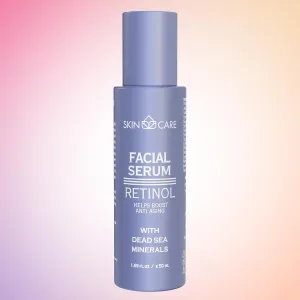 Skin Care Retinol Face Serum – Deeply Hydrates, Replenishes & Soothes – Infused with Dead Sea Minerals – Facial Treatment for All Skin Types – 1.69 fl.oz