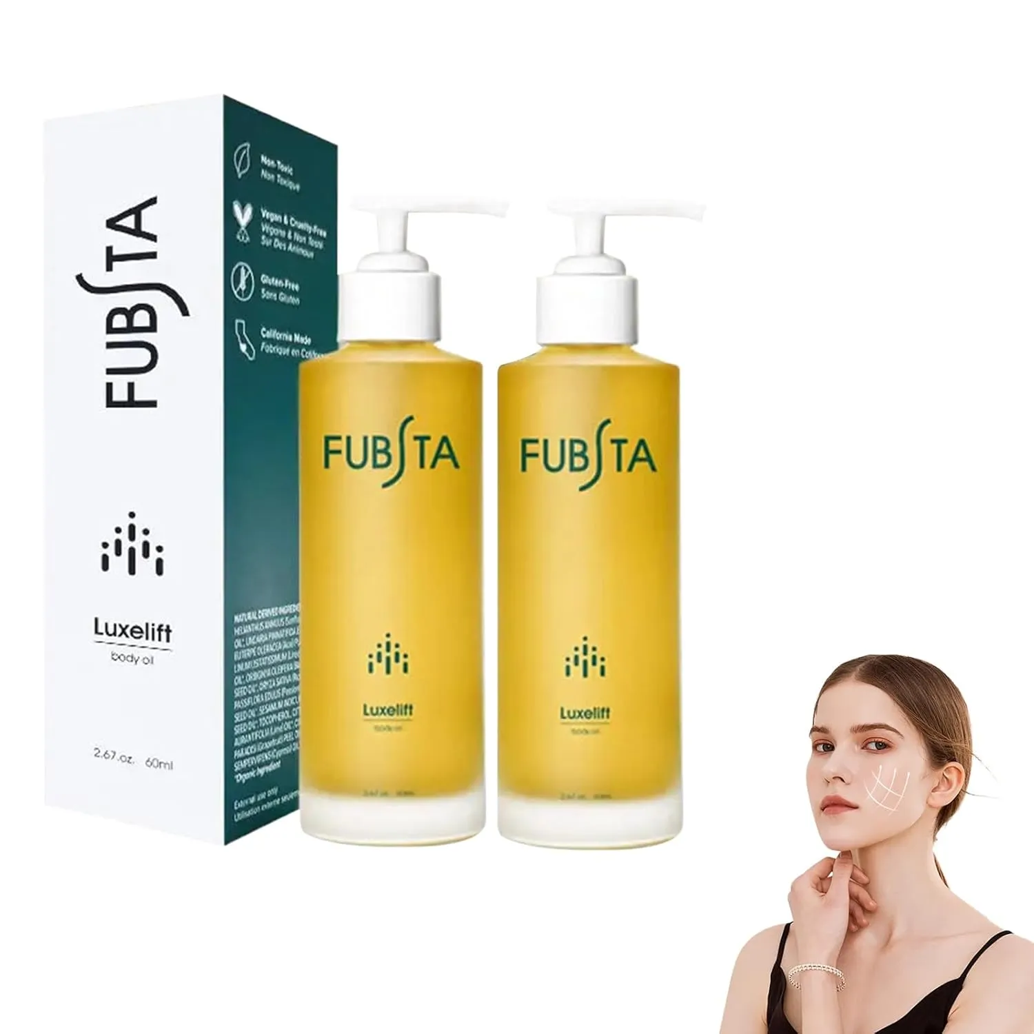 Skin Firming Rejuvenating Serum, Skin Firming Serum for Face and Neck, with Vitamin E & C, Neck Tightening Lotion Firming For All Skin Types (2Bottle)