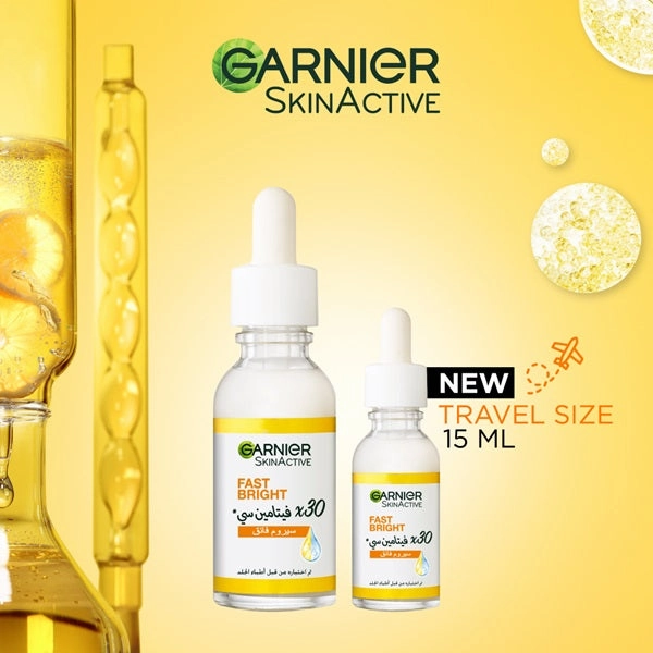 Skin Active Fast Bright Vitamin C   Niacinamide 30x Brightening Booster Day Serum